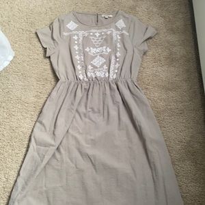 Gray dress